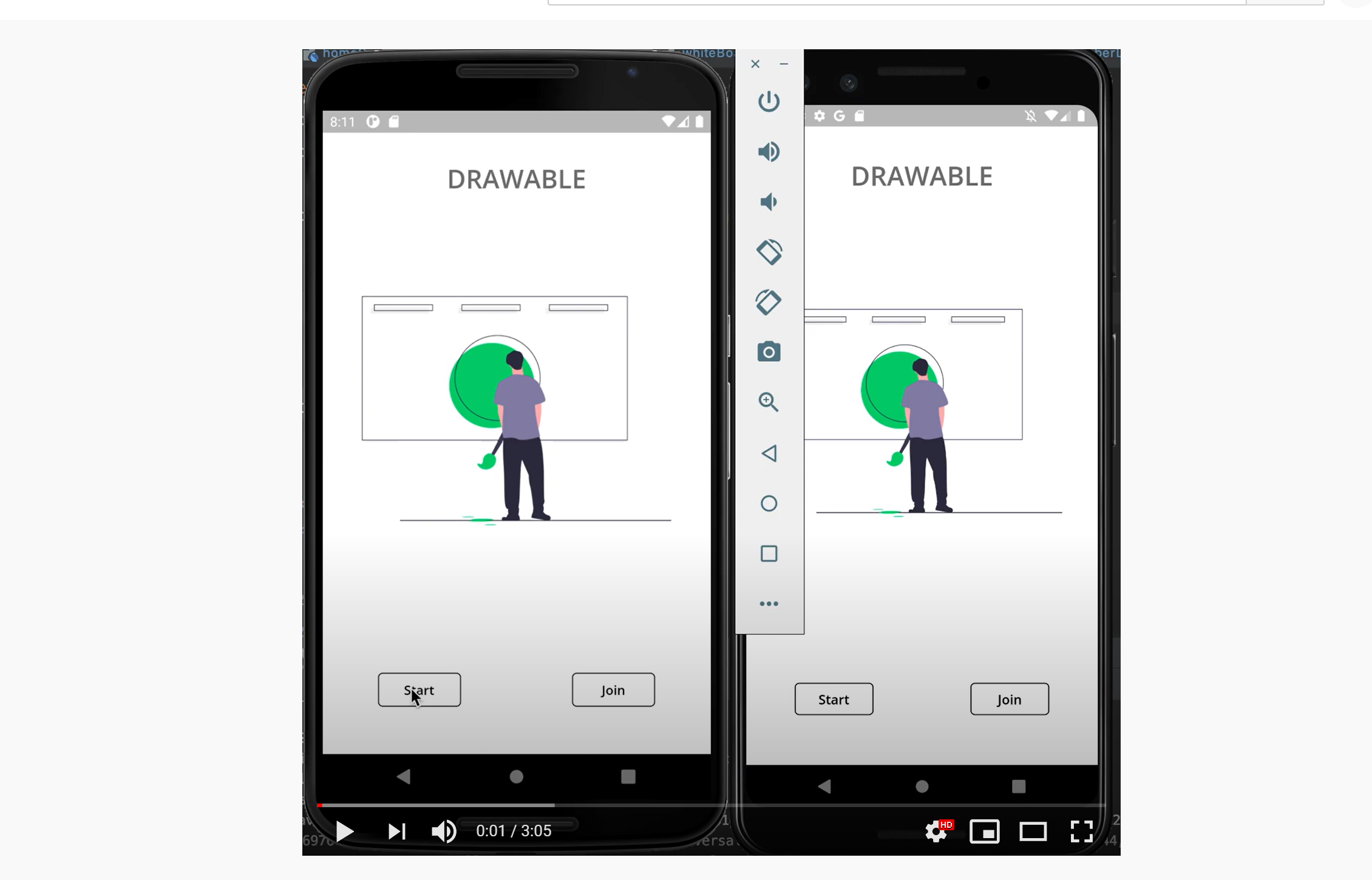 Whiteboard Sharing App (Drawable)